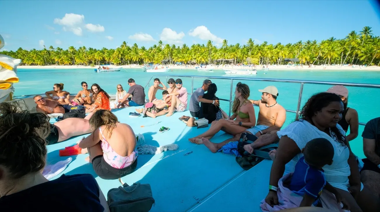 Saona Island catamaran in the Dominican Republic